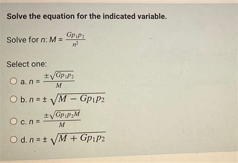 Image result for How to Isolate the Indicated Variable in an Equation