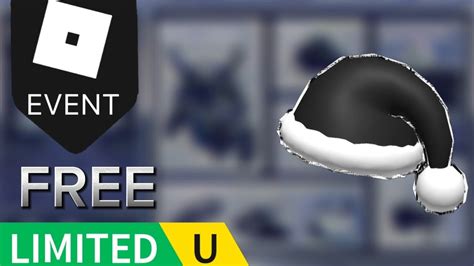 [LIMITED STOCK] *FREE ITEM* Redeeming BLACK GLITCH SANTA HAT on Roblox ...