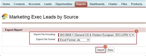 Image result for Salesforce Export Report