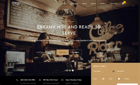 Cold Brew Coffee Website Template に対する画像結果