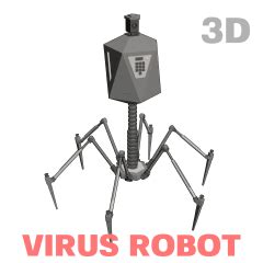 Image result for Virus Robot