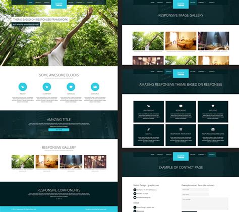 20 Free Responsive Website Templates for 2024