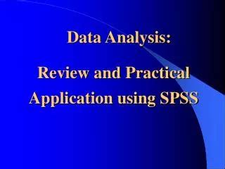 Toradh íomhá ar SPSS Data Analysis Application