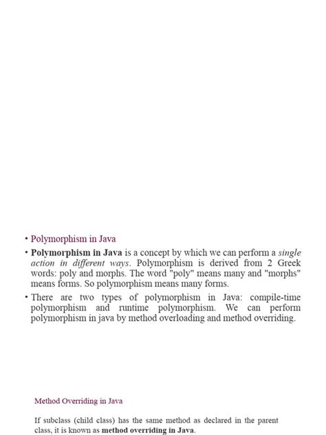 Image result for Explain Method Overriding with Example