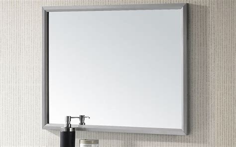 Decorative aluminum round frame silver mirror for bathroom