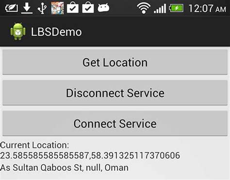 Toradh íomhá ar Android WebView Get Location