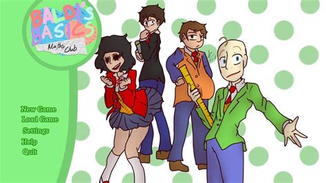 Baldi's Basics Maths Club (REDRAW-Baldi's Basics) by AvrielJJ on DeviantArt