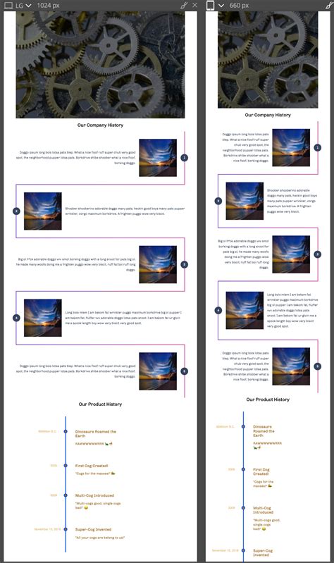 Image result for Project Timeline Template HTML/CSS