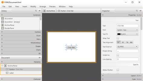Afbeeldingsresultaten voor Java Scene Builder NetBeans