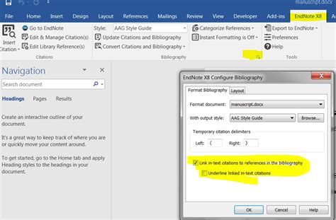 Image result for Endnote In Text Citation