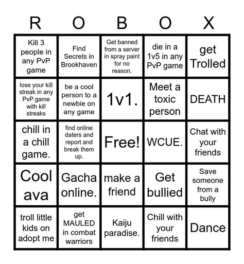 Zombie Attack Roblox Bingo Card కోసం చిత్ర ఫలితం