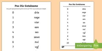 Image result for Getal 8 Graad 1