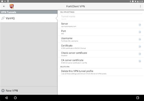 Image result for FortiClient VPN Mobile-App