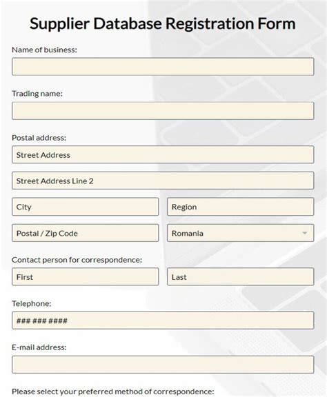 Toradh íomhá ar How to Create a Form in Database