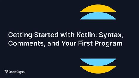 Image result for Kotlin Code with Comments