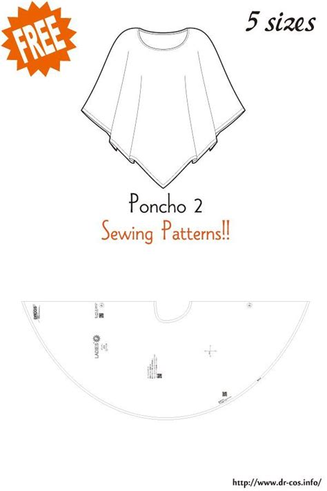 Toradh íomhá ar DIY Poncho Pattern