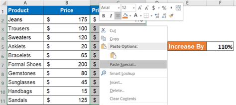 Image result for How to Add 10 Percentage in Excel