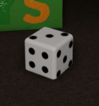 Toradh íomhá ar Roblox Character Rolling a Dice