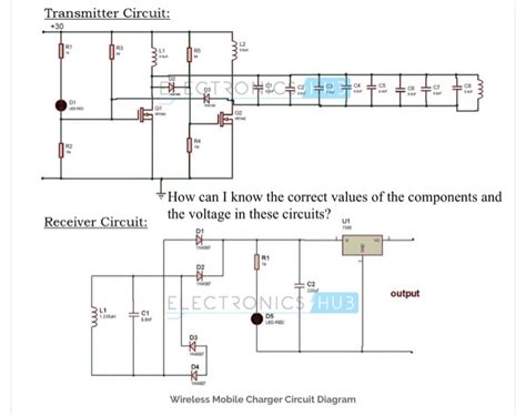 Wireless Charger Transmitter Circuit Diagram に対する画像結果