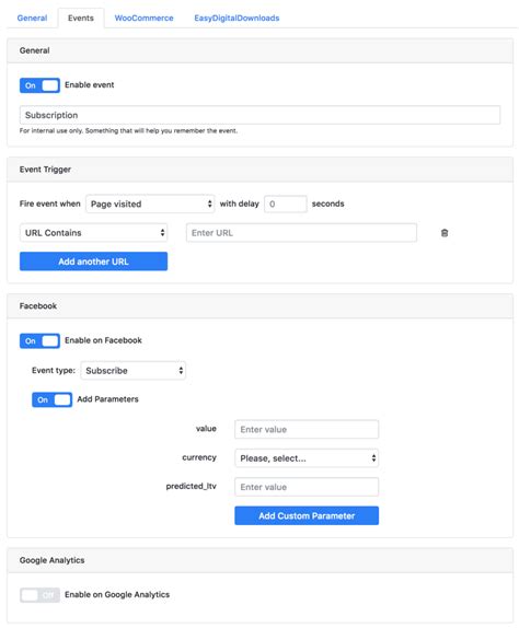 Image result for Facebook Pixel Events