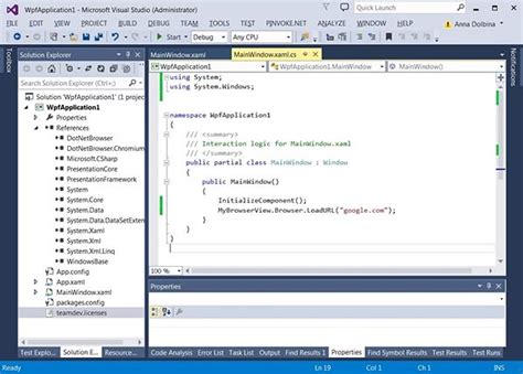 Image result for C# Desktop App Display Web Page