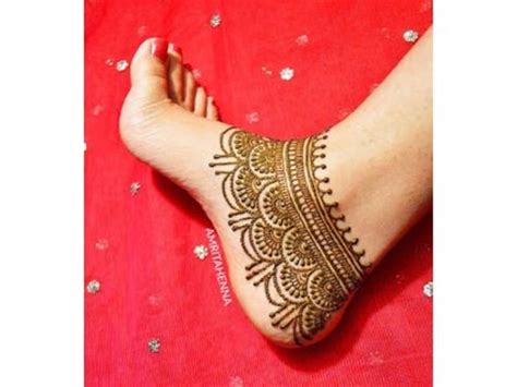 Image result for Ankle Henna Designs