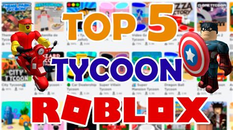 LOS MEJORES JUEGOS de TYCOON en ROBLOX | TOP 5 - YouTube
