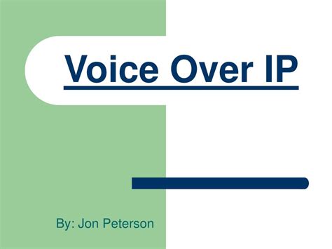 Image result for Voice Over IP History