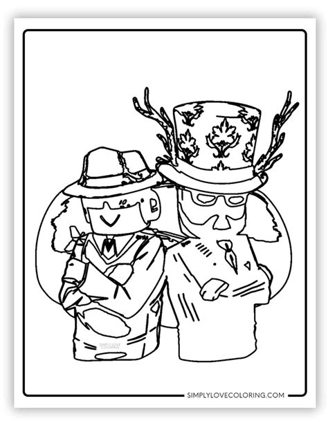 Toradh íomhá ar Roblox Square Colouring in Page