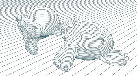 Toradh íomhá ar Blender Freestyle SVG