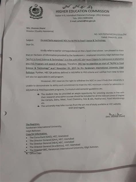 NOC for MPhil కోసం చిత్ర ఫలితం