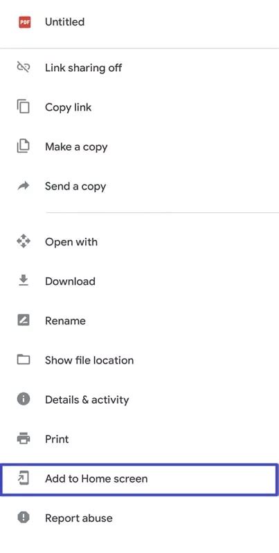 Image result for How to Add PDF File On the Jiami Home Screen