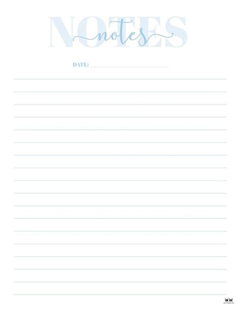 Blank Note Paper Template に対する画像結果
