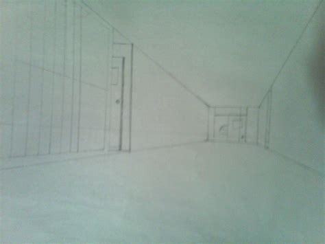 Image result for 2-Point Perspective Hallway