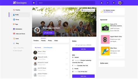 Toradh íomhá ar Social Network Code Laravel