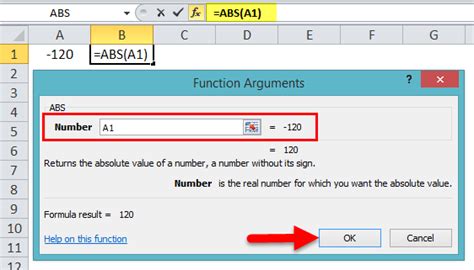 How to Find Absolute Value in Excel に対する画像結果