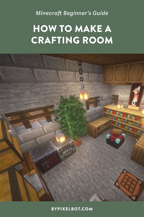 Image result for Minecraft Crafting Room Design Ideas
