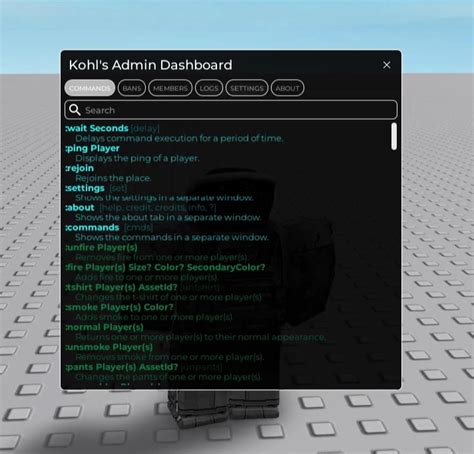 Image result for Kohl's Admin Pin Roblox