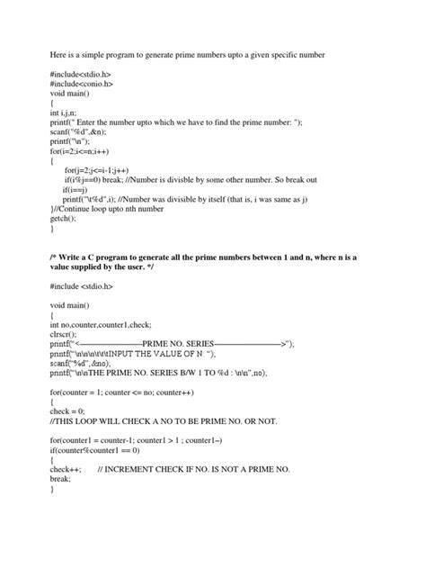 Image result for Write a Program for Prime Number in C
