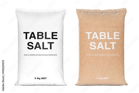 Image result for Sacks of Table Salt