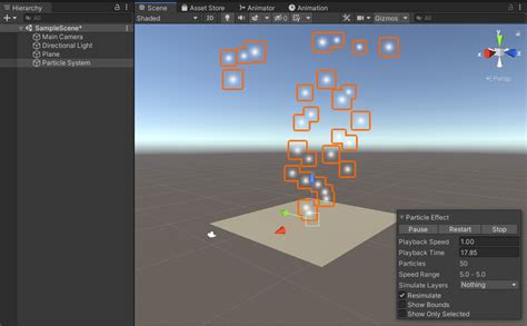 Unity Particle System Symbol に対する画像結果