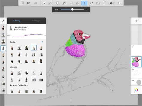 Toradh íomhá ar iPad Sketchbook Tutorial