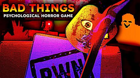 Image result for Bad Things Roblox Game