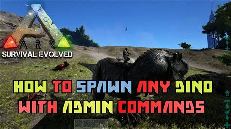 Toradh íomhá ar Ark Command Level Up Dino