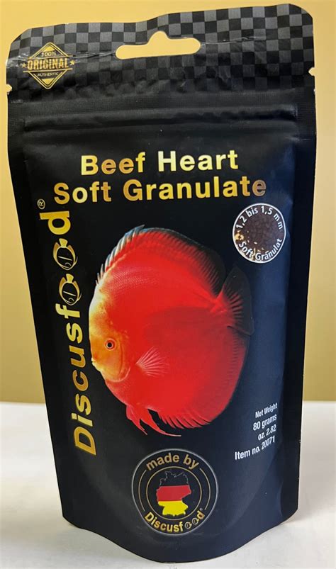 Discus Food Beef Heart に対する画像結果