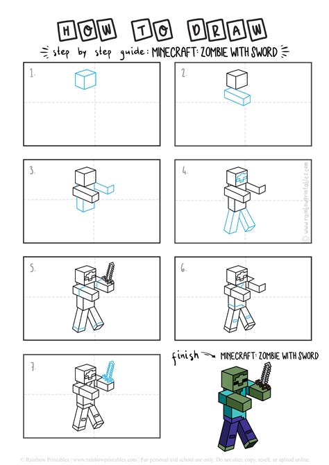 Toradh íomhá ar How to Draw Minecraft Pig
