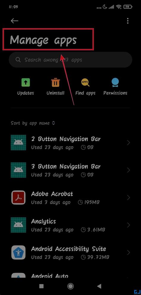 Image result for Android Apps Menu