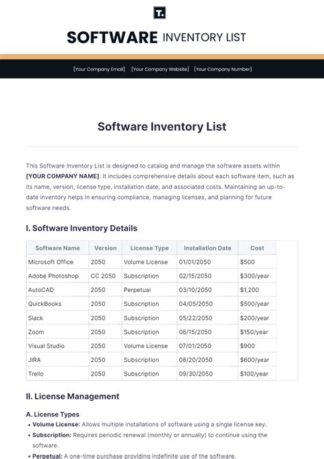 Image result for Software System Components List. Excel Template