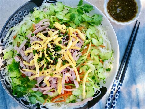 Aunty Ruby's Somen Salad - My Lilikoi Kitchen