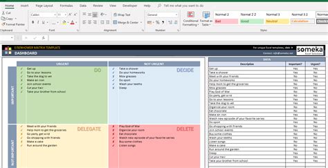 Image result for Printable Eisenhower Matrix Template